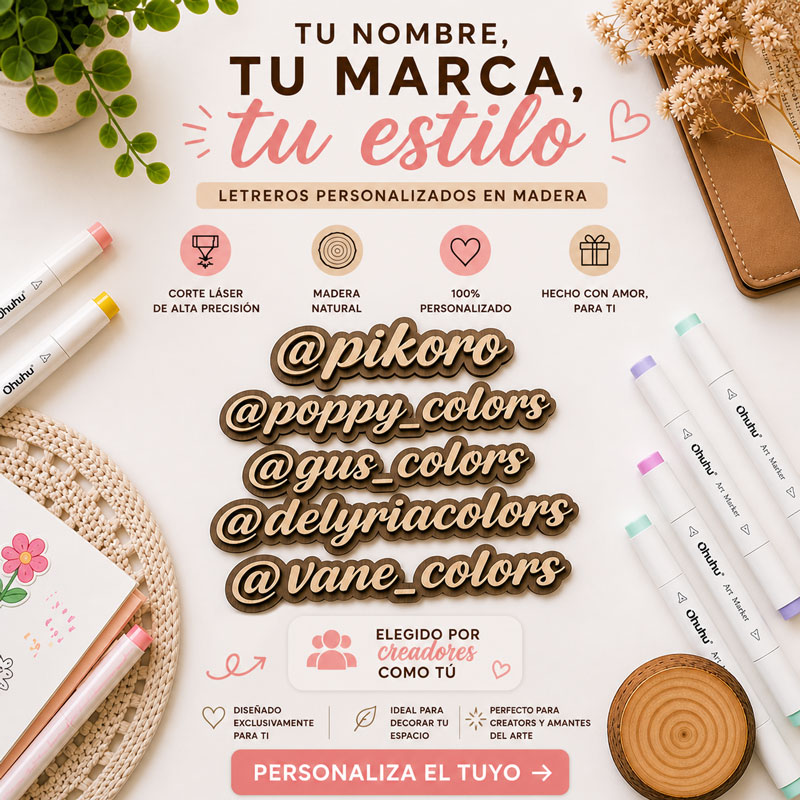 letreros de ejemplo nombres de madera